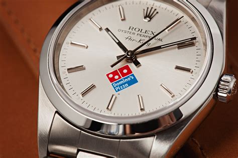 domino's rolex price|Rolex air king Domino's pizza.